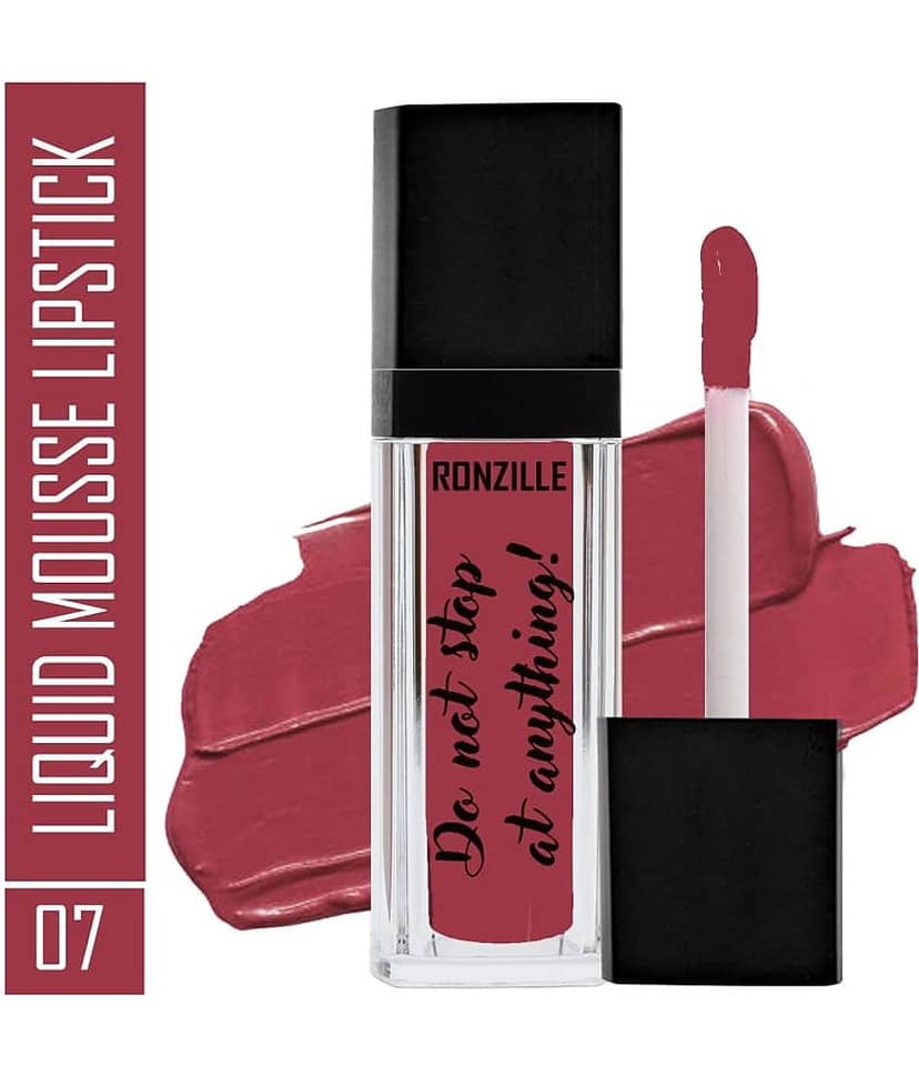 Ronzille - Fuchsia Pink Matte Lipstick 10
