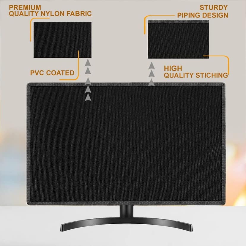 PalaP Super Premium Dust Proof Monitor Cover for ACER 32 inches Monitor (Black) view 4