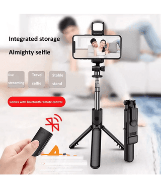 Shop To Shop Bluetooth Selfie Flash Light ( Black )