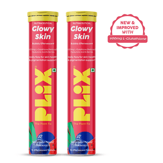 Glowy Skin Bubbly Effervescent Tablets with 600 mg L-Glutathione __Starter Pack__