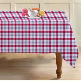 AIRWILL 100% Cotton 2 Seater Table Cover (Pack of 1)