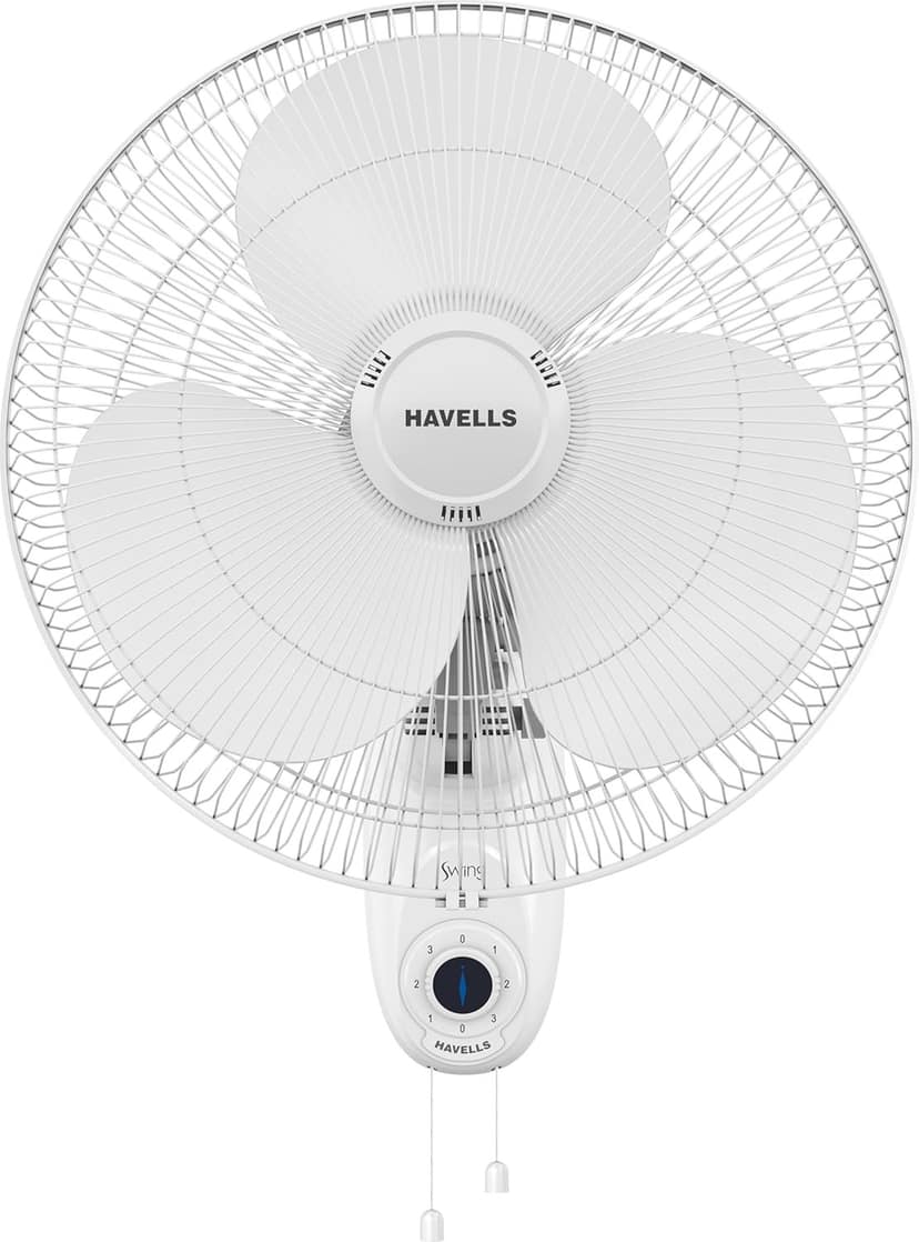 Havells Swing High Speed 300mm Wall Fan - Off White