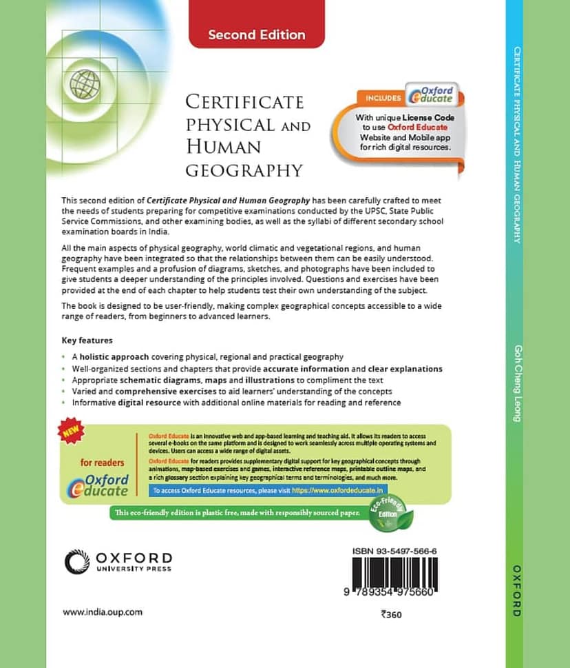 Certificate Physical and Human Geography 2nd edition (Goh Cheng Leong) view 2