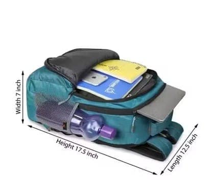 35L Waterproof Laptop Backpack for Men & Women | Office, College & School Bag for Students view 2