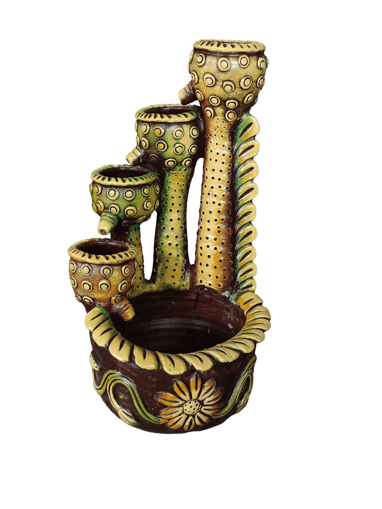 Terracotta Water Fountain - 1 Unit