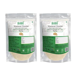 IRAIVI Premium Shatavari Powder – 200g | Thaneer Vittan Kizhangu | 100% Pure Herbal Supplement for Natural Balance & Vitality | Supports Women's Wellness & Hormonal Harmony