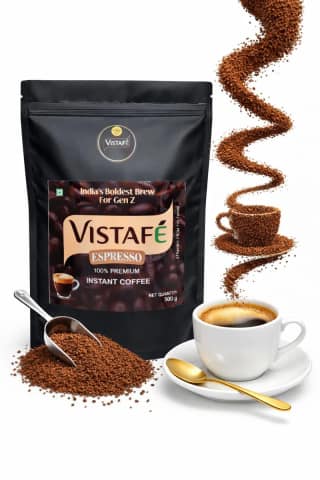 Vistafe Espresso Instant Coffee – Dark Roast Arabica
