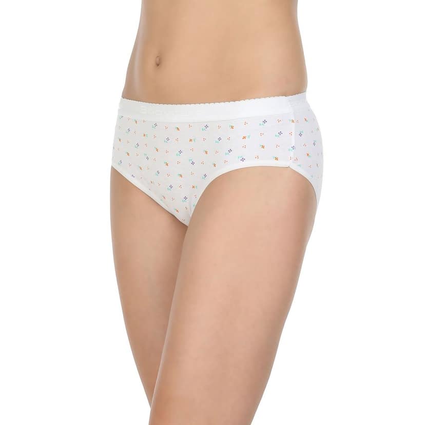 Bodycare women's combed cotton assorted Briefs Panty Pack of 3 ( 14004 ) view 3