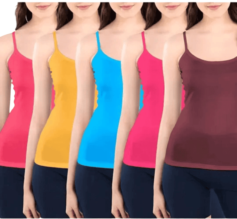 Womens Cotton Blend Camisole | Super Soft and Comfortable | Perfect for Layering or Wearing Alone view 5