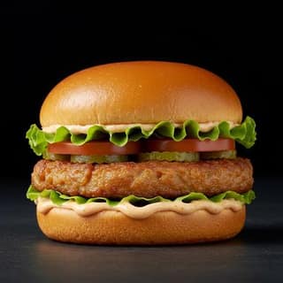 Chicken Patty Burger