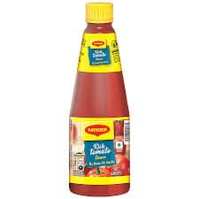 MAGGI TOMATO SAUCE NO ONION NO GARLIC 500GM BOTTLE