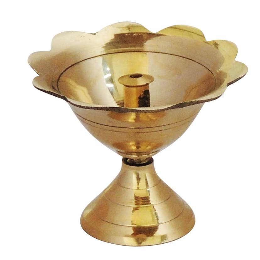 Brass Dev Das Deepak No. 2 (ZMAS241 D) view 2
