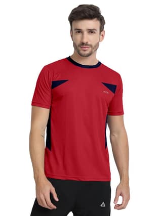 FTX Men Drifit Colorblock Half Sleeve Tshirt