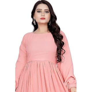 SARINKU Maxi Dress for Women Stylish Western Gown Long One Piece for Girls & Women view 2