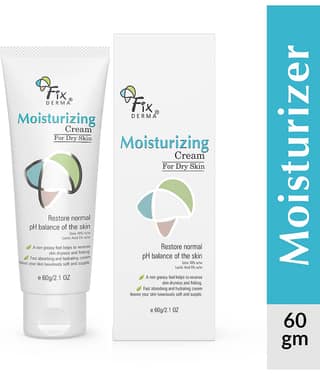 Fixderma Moisturizing Cream For Dry & Chapped Skin, Provides Hydration and Moisturization, 60g