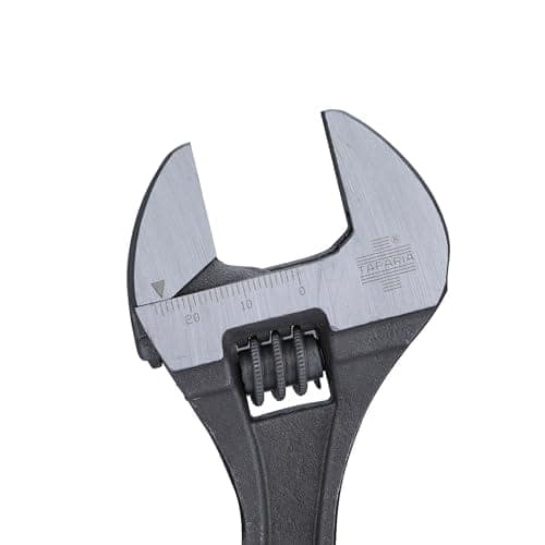 Taparia 1171-8, 8-Inch (205 mm) Adjustable Spanner - Forged Chrome Vanadium Steel with Precision Jaws and Insulated Grip, 26mm Jaw Opening for Tightening, Loosening, and Plumbing - Professional Tool for Mechanics, Electricians, and DIY Repairs view 3