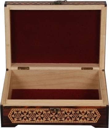 Handmade Sadeli Work Casket Box/Multipurpose Box by Garvi Gurjari view 2