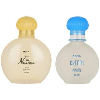 Ossa Gold Naina EDP 100ml And Dream Collection EDP 30ml Long Lasting Fragrance Unisex Perfume (Pack of 2)