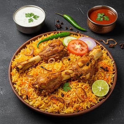 Hyderabad Mutton Dum Biriyani