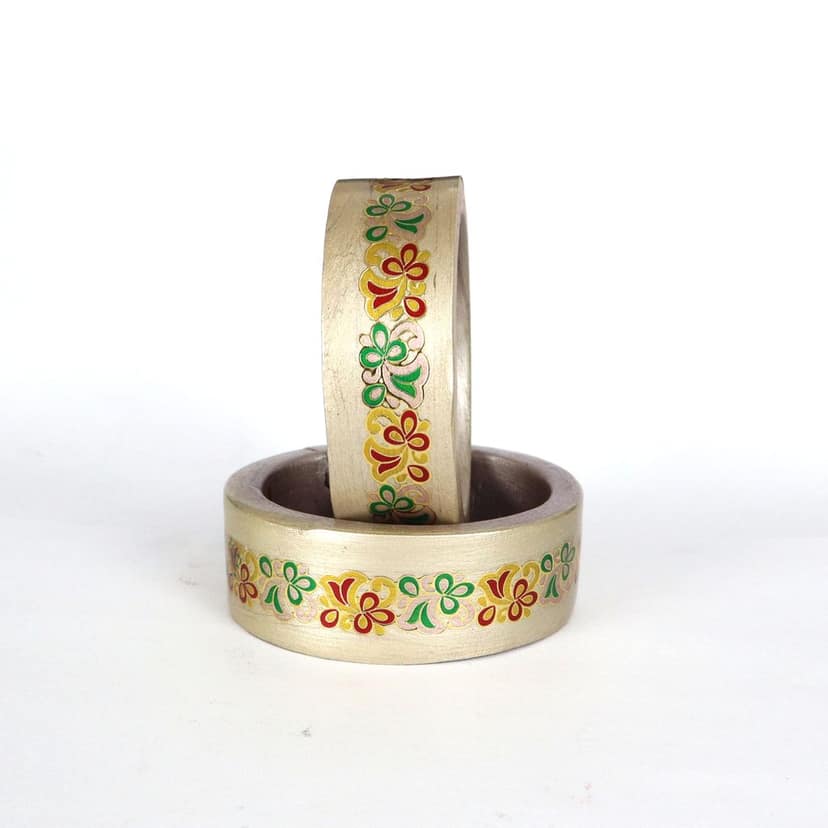 FHS Traditional Handmade Flowers Design - Grey view 2