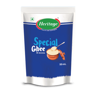 HERITAGE GHEE STANDY POUCH 50 ML