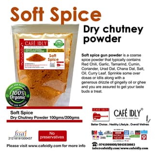 Soft Spice Dry Chutney Powder, 100 gm