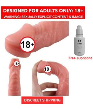 For women 8" Vibrating Realistic Dildo, For sex ,For Orgasam, Couple Goal, Real Penis Dildo