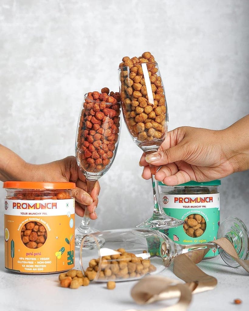 Dual Pack Protein Snacks (Peri Peri, Cheese & Onion) 150gm x 2 view 4