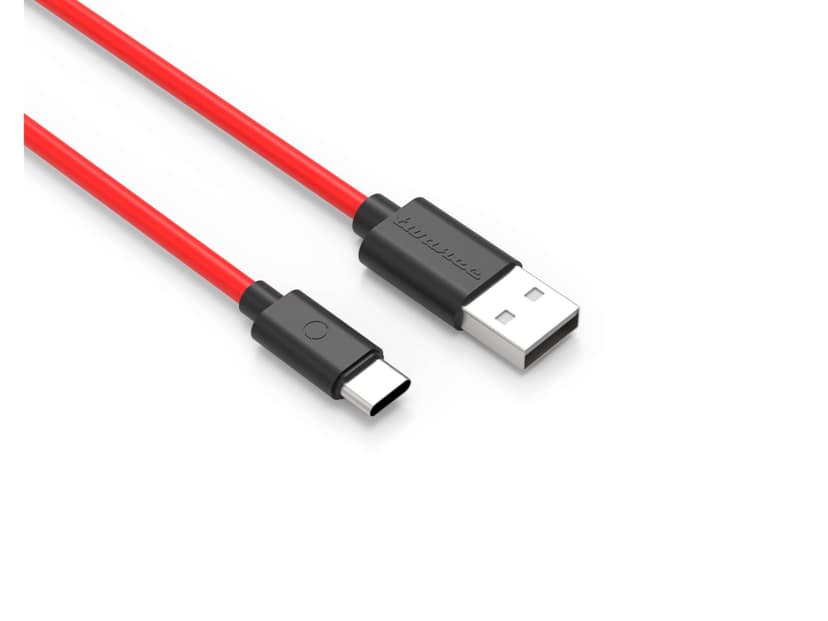 Twance T24R TPE - Type C to USB Charging & data transfer Cable, 2 M, Red - 10 Pieces