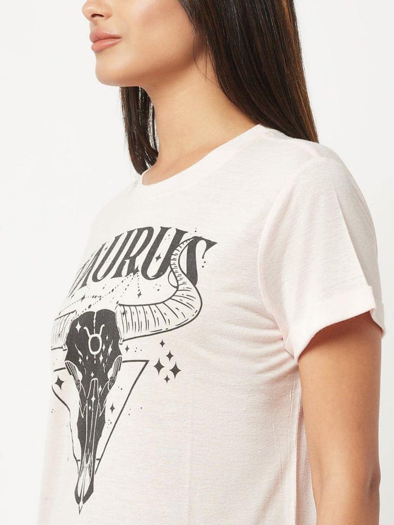 Taurus Zodiac Sign T-Shirt view 4