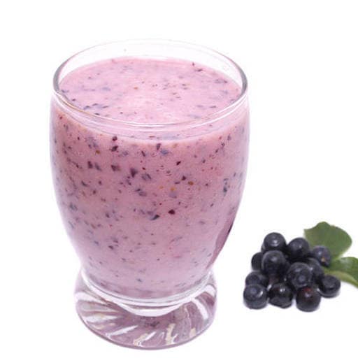 Black currant kulfi shake