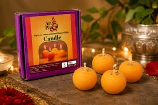 Decorative Candle for Home Decor, Festive Occasions and Traditional Celebrations