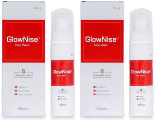 Brinton GlowNise Deep Cleansing Skin Whitening Foam (60 ml) x Pack of 2