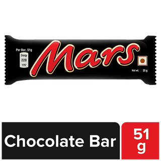 Mars Nougat & Caramel Filled Chocolate Bar, 51 G Pouch