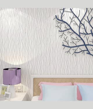 LAAYO Wallpaper & Wall Sticker - Abstract Wallpaper ( 45 x 1000 ) cm ( Pack of 1 )