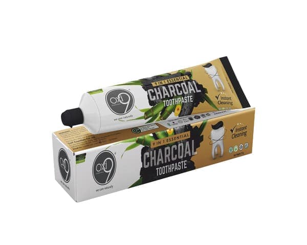 9 in 1 Essential Charcoal Toothpaste 75 Gms