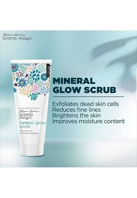 Aroma Magic Mineral Glow Scrub (100 gm) & Under Eye Gel Combo (20 gm) Pack of 2 view 4