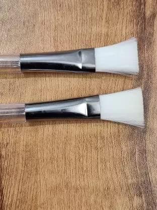 Elecsera Bleach Brush, Face Mask Brush, Facial Mask Application Brush, Face Pack Brush (Pack of 2) view 2