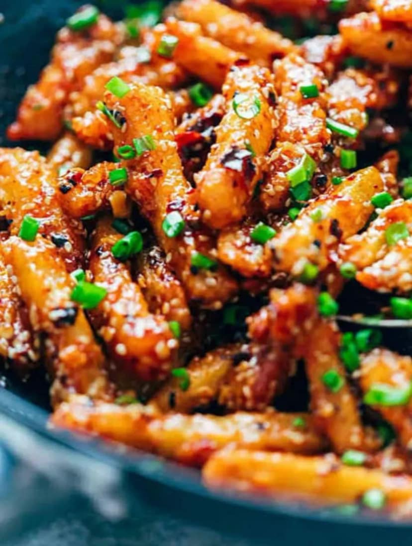 Honey Chilli Potato