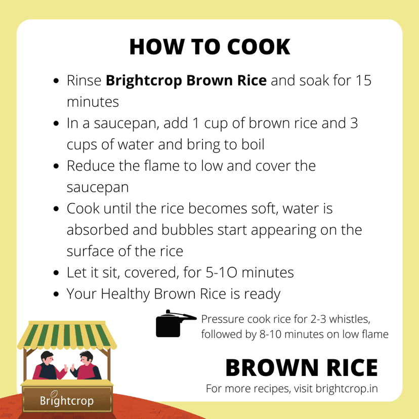 Brown Rice Flour | Gluten Free (1Kg Pack) view 3
