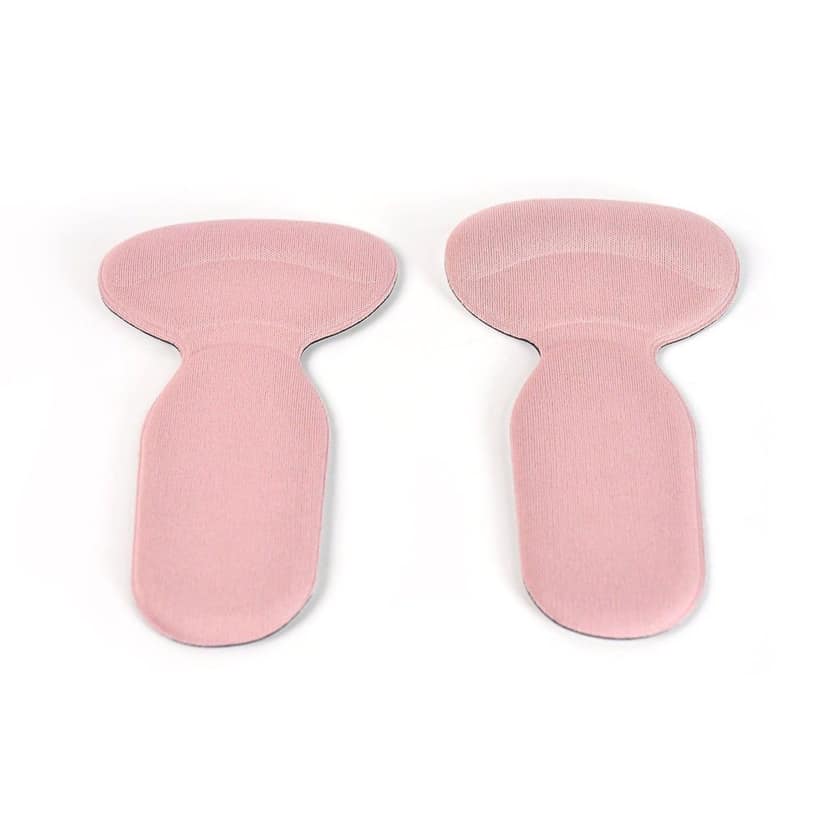 2 in 1 T Shaped Silicone Self Adhesive Shoe Heel Pads Insoles (1 Pair) view 5
