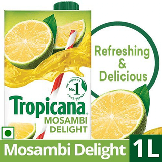 Tropicana Fruit Juice - Delight, Mosambi, 1 L