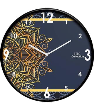 IIK COLLECTION - Circular Analog Wall Clock