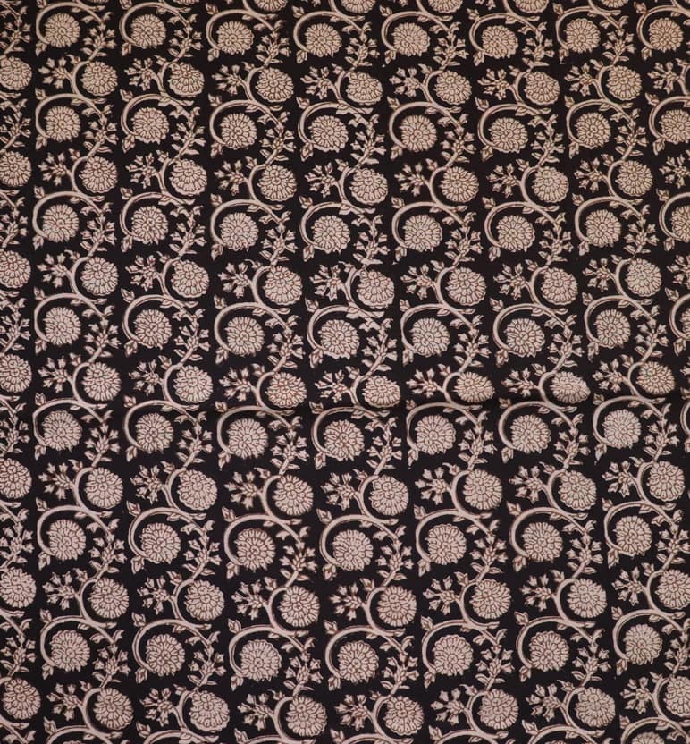 Handcrafted Bagh Print Cotton 3 Piece Suit Set view 2