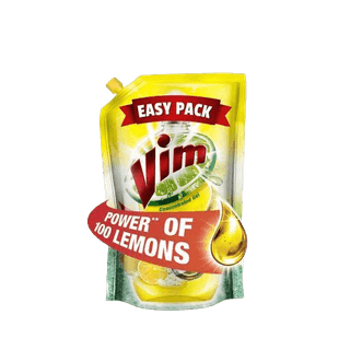 Vim Dishwash Gel Liquid Lemon 115ml
