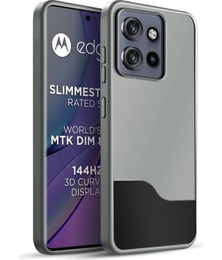 BIG WINGS Shock Proof Case Compatible For Polycarbonate Moto Edge 50 Neo 5G ( Pack of 1 )