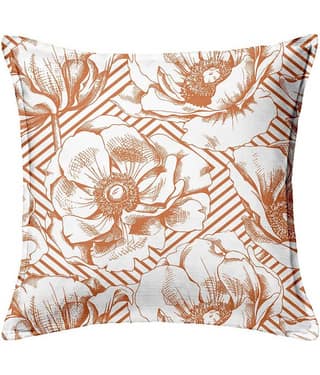 Houzzcode - Water Repellent Multi Polyester Pillow Covers 40x40x3 ( Pack of 1 )