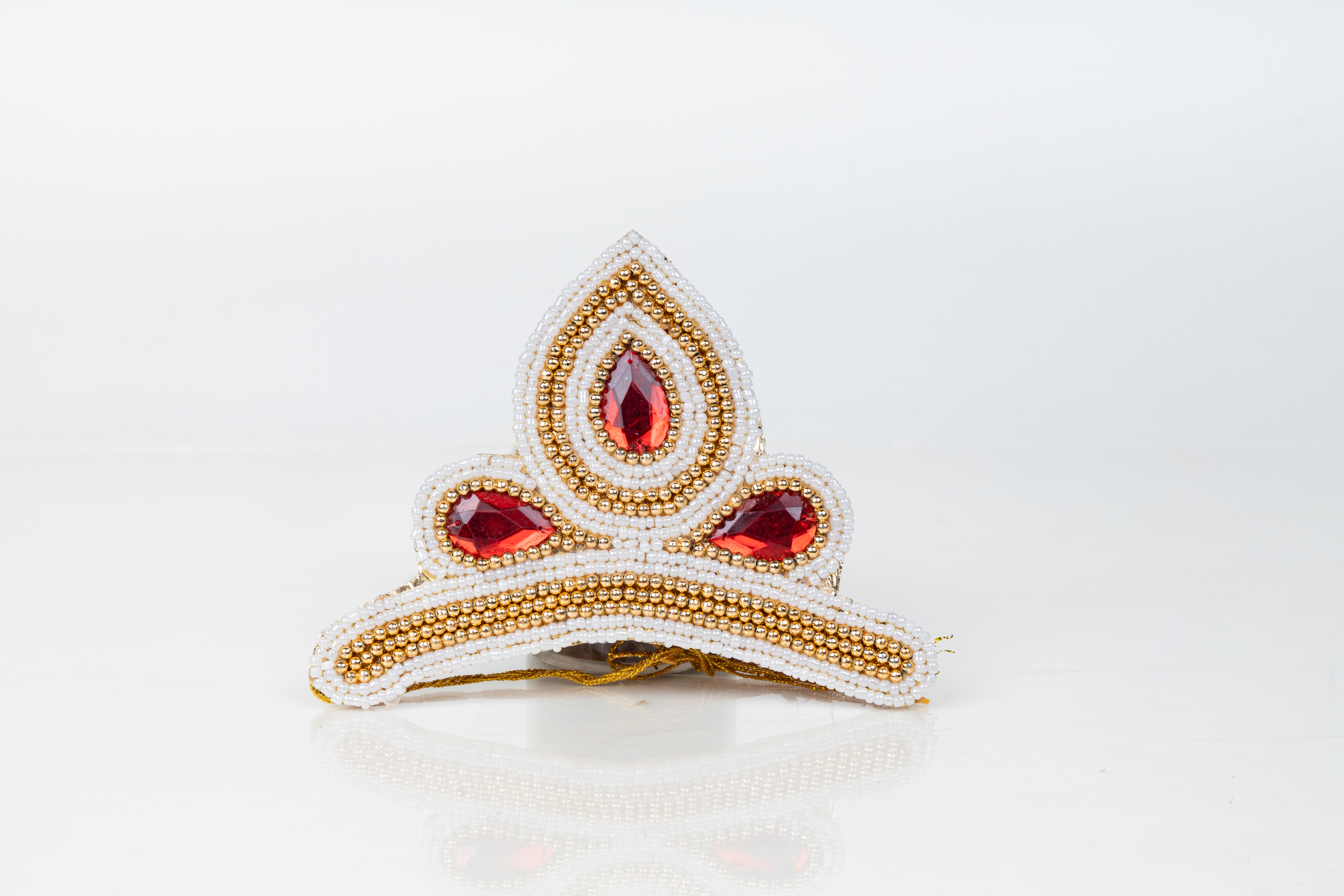 Handcrafted Crown | Traditional Decorative Headpiece | Elegant Festive & Cultural Accessory