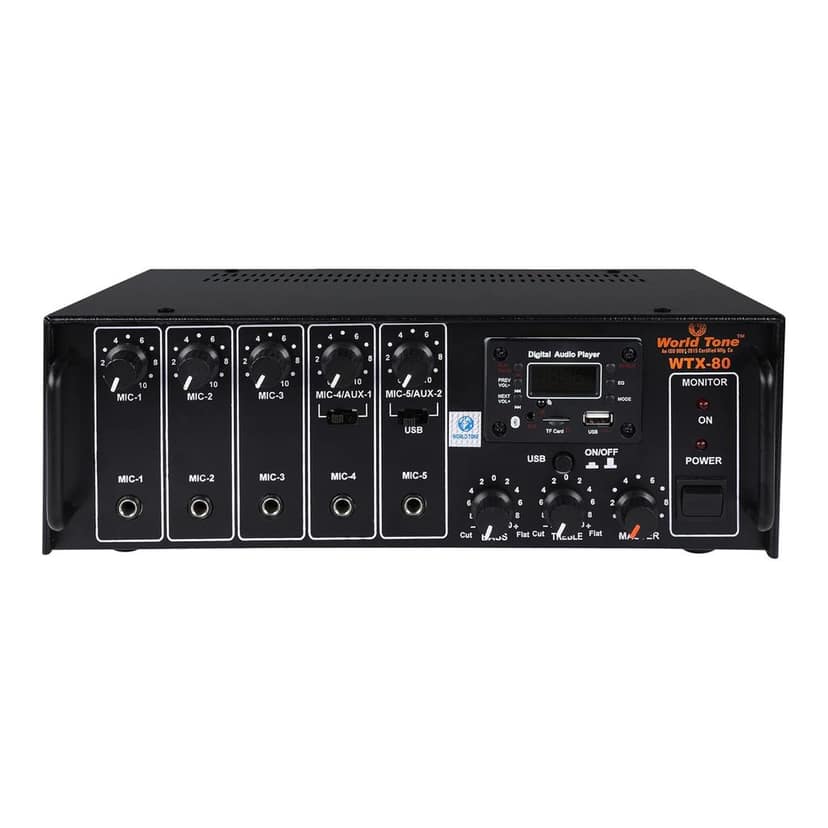 World Tone WTX- 80 with USB,Mic,Aux,FM,Blutetooth 800 Watt view 2