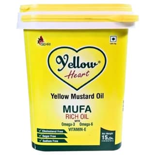 Yellow Heart Yellow Mustard Oil 15 Ltr
